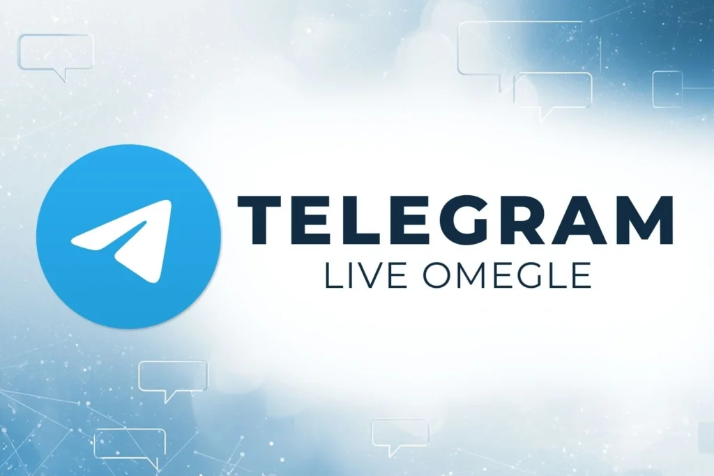 Accès au canal Telegram Live Omegle